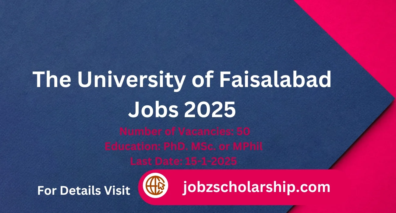The University of Faisalabad Jobs