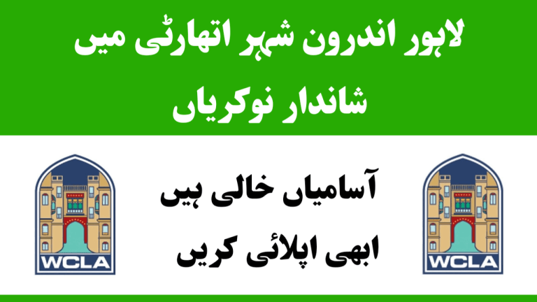 Walled City Of Lahore Authority Jobs 2025