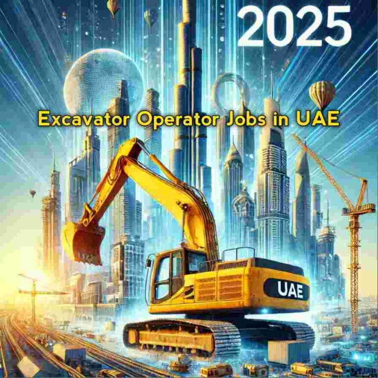 Excavator Operator Jobs in UAE