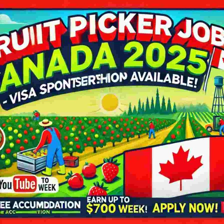 Fruit Picker Jobs in Canada,Fruit Picker Jobs in Canada with visa sponsorship 2025