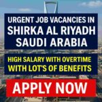 Job Vacancies in Shirka Al Riyadh,