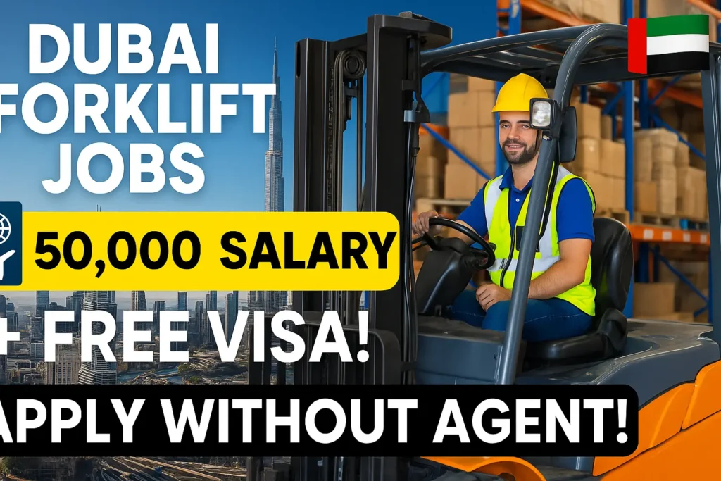 Forklift Operator Jobs in Dubai,