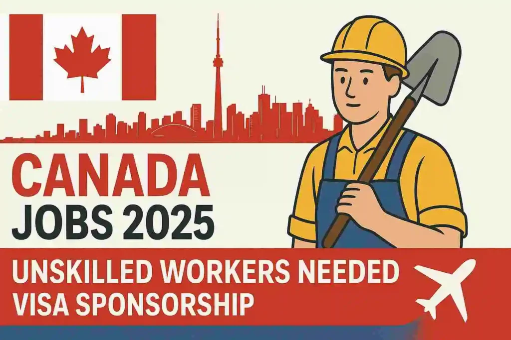 Unskilled Jobs in Canada for Pakistanis 2025 – Apply Now with Free Visa Sponsorship 1 Unskilled Jobs in Canada for Pakistanis,