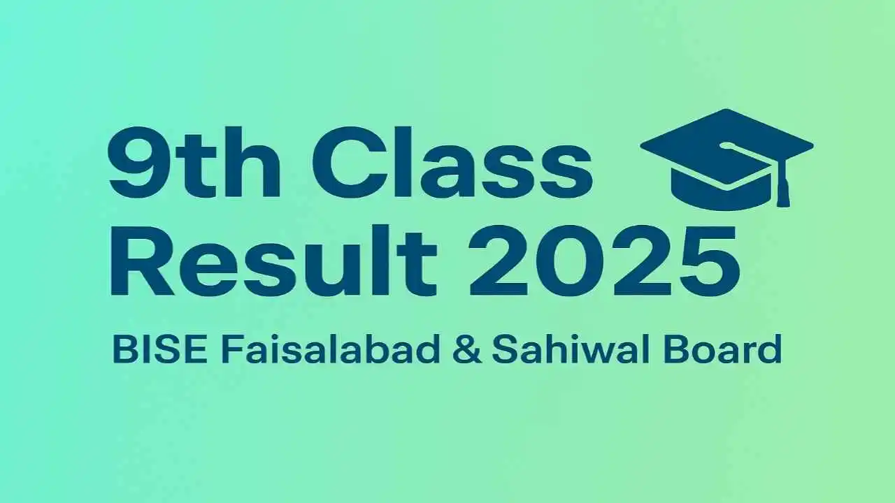 BISE Faisalabad Board 9th Class Result 2025